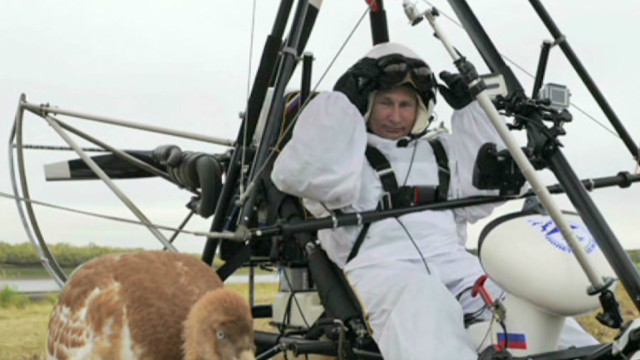 A bird, a plane, it&#39;s Vladimir Putin