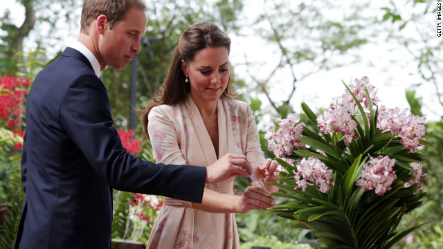 Will and Kate visit Singapore