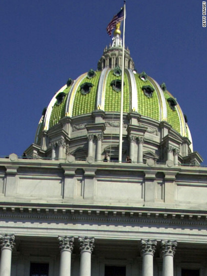 Pennsylvania GOP state senators' refusal to seat Democrat leads to chaotic ceremony