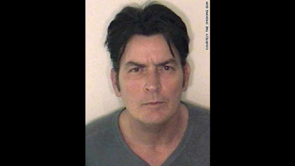 Bad boy actor Charlie Sheen is no stranger to Hollywood scandal. He posed for this mug shot after a 2009 arrest related to a domestic violence dispute. 