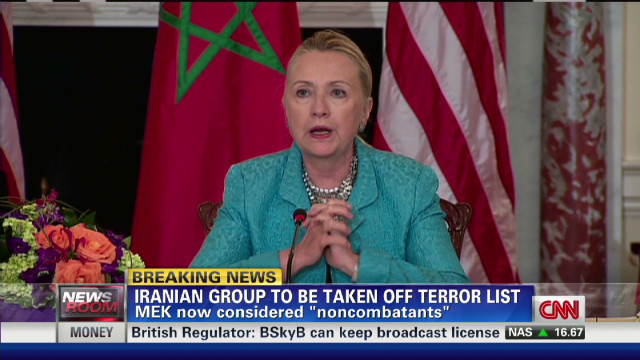 Clinton to take MEK off terror list