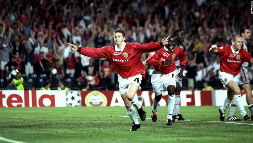Solskjaer will always be remembered by Manchester United fans for his last-minute winner against Bayern Munich in the 1999 Champions League final -- a victory that completed the Treble for the club.