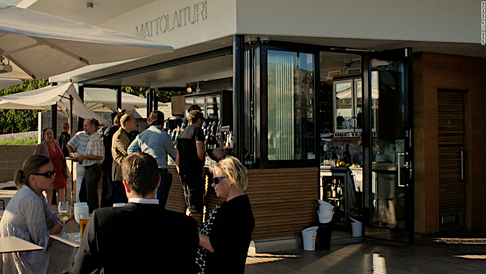 This &lt;a href=&quot;http://www.mattolaituri.com/&quot; target=&quot;_blank&quot;&gt;cafe&lt;/a&gt; has become one of the most popular spots along the seafront for a coffee break and for drinks on warm summer evenings. It opened last year and embodies the innovative attitude of the new city planning department.