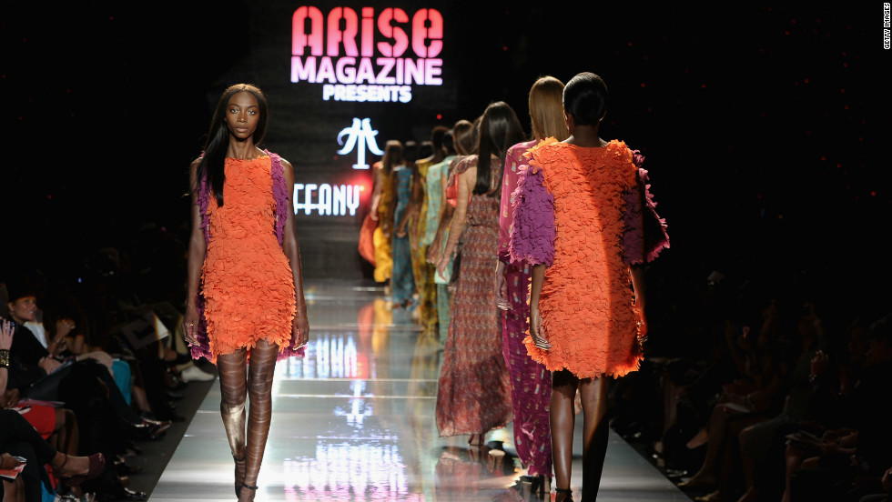 African fashion magazine Arise hosted its fifth show at Mercedes-Benz New York Fashion Week earlier in September.