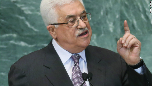 Abbas slams Israel, seeks status upgrade