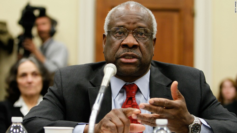 &lt;strong&gt;Clarence Thomas&lt;/strong&gt; is the second African-American to serve on the court, succeeding Thurgood Marshall when he was appointed by President George H. W. Bush in 1991. Thomas is a conservative and a strict constructionist who supports states&#39; rights.