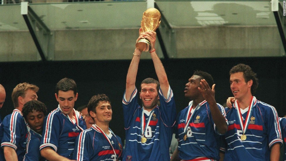 France win the 1998 World Cup