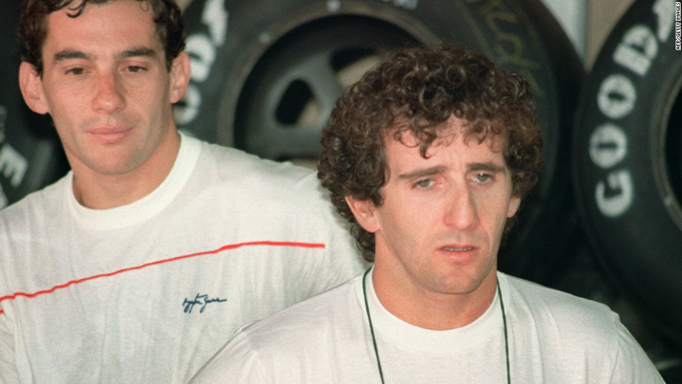 As they both battled for world titles at McLaren, Prost and Senna&#39;s relationship came under great strain. 