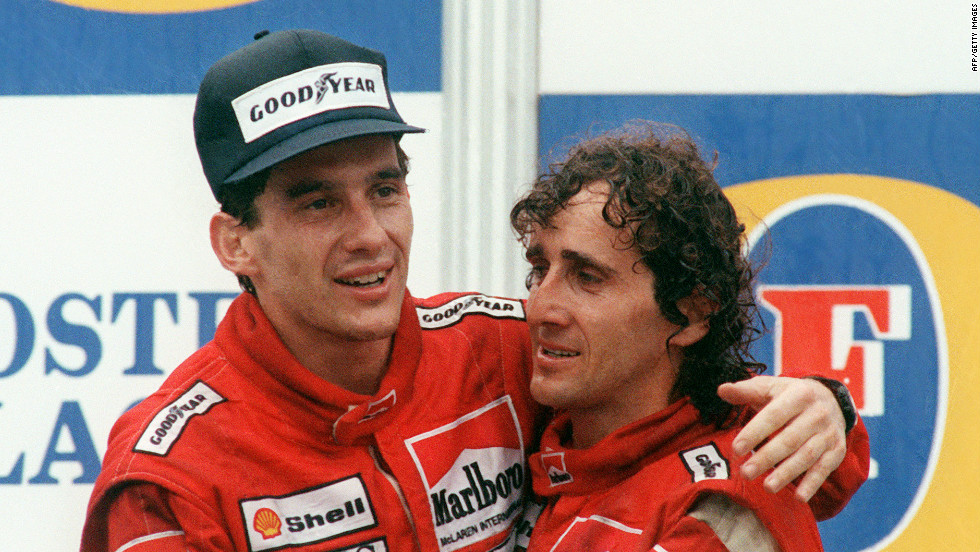 ayrton senna alain prost