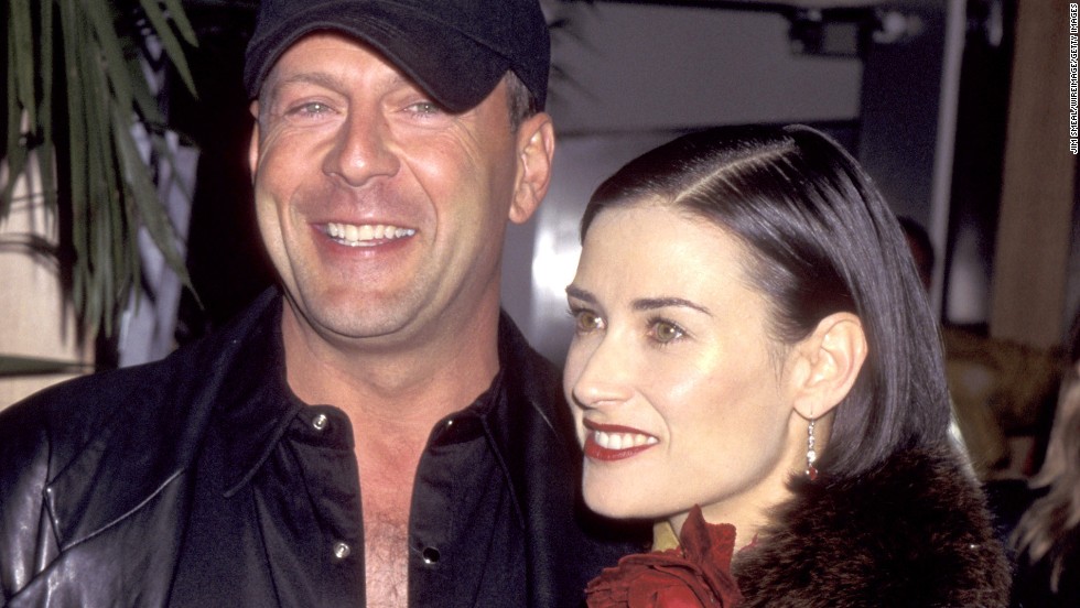 One of Hollywood&#39;s happiest divorced couple, Bruce Willis and Demi Moore split in 1998 after a 10-year relationship. The pair, who knew each other for three months before wedlock, have three daughters. Moore was married to Ashton Kutcher from 2005 to 2013. Wilis married Emma Heming in 2009 and &lt;a href=&quot;https://www.eonline.com/news/1026017/demi-moore-attends-ex-bruce-willis-vow-renewal-to-wife-emma-heming-willis&quot; target=&quot;_blank&quot;&gt;Moore attended their vow renewal in March 2019. &lt;/a&gt;