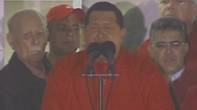 Hugo Chavez claims victory