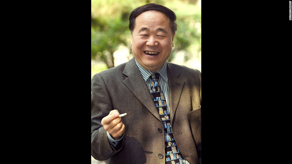 Chinese writer Mo Yan won the 2012 Nobel Prize for literature on Thursday, October 11,  for works which combine &quot;hallucinatory realism&quot; with folk tales, history and contemporary life grounded in his native land. Picture taken October 19, 2005.
