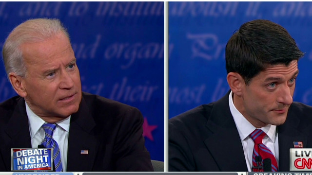 Biden to Ryan: You&#39;re Jack Kennedy now?