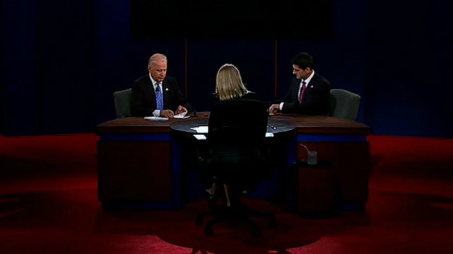 Biden and Ryan square off on jobs