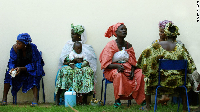 Women wait for the start of a gathering on women&#39;s rights in Bamako, Mali. The U.N. voiced fears over women&#39;s rights.