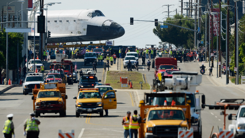 Completed in 1991, Endeavour was built to replace the space shuttle Challenger, which disintegrated 73 seconds after take-off in 1986. This fifth and final space shuttle orbiter circled the Earth 4,671 times and traveled nearly 123 million miles during its 25 missions from 1992 to 2011.