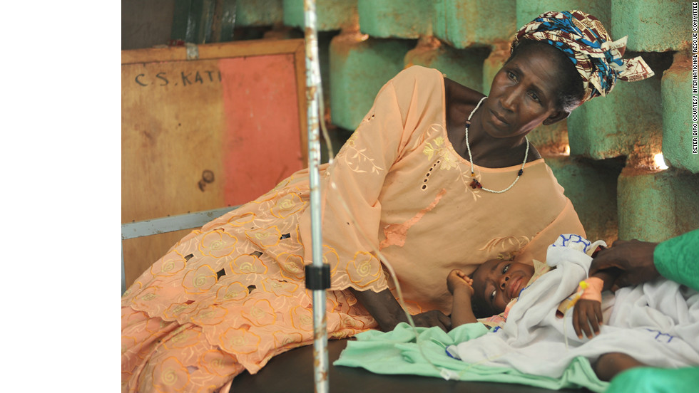 This health center in Kati, near the Malian capital of Bamako, has treated scores of malnourished children, victims of Mali&#39;s growing hunger crisis. Although most of the children are nourished back to health, six have died at the clinic since June.