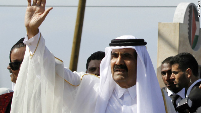 The poem is said to criticize Sheikh Hamad bin Khalifa al-Thani, Qatar&#39;s former emir.