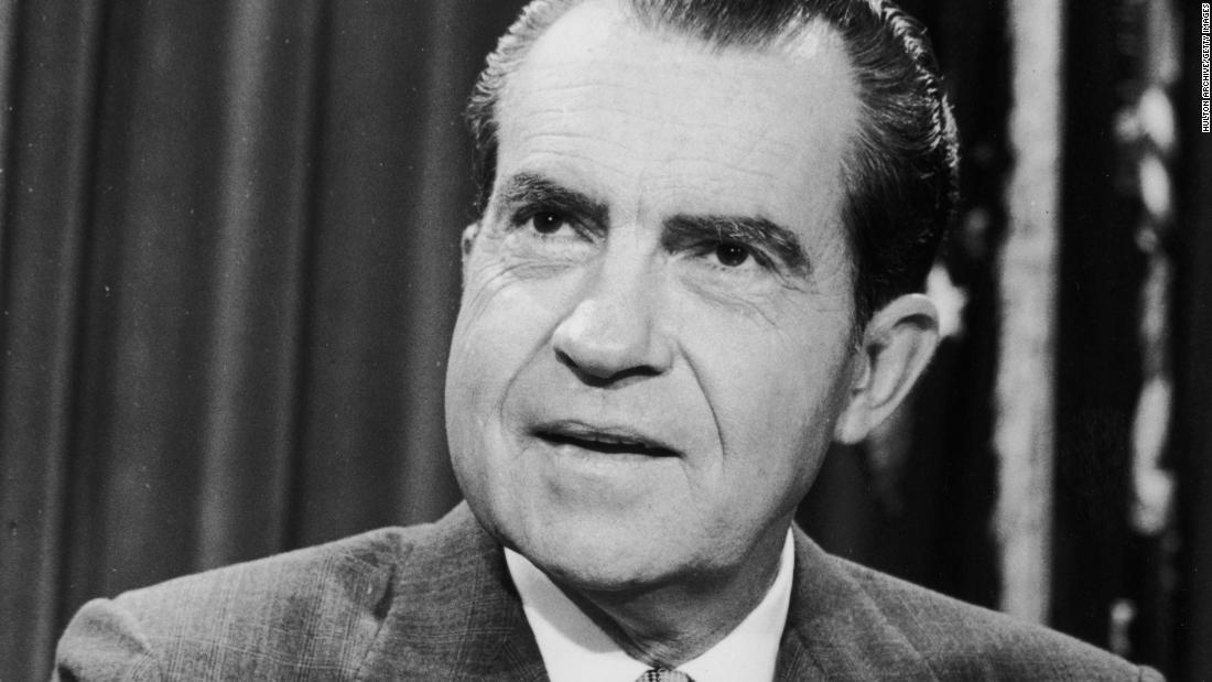 When Nixon was running as Dwight Eisenhower&#39;s Republican vice presidential nominee in 1952, a scandal over a dog nearly got him thrown off the ticket. Nixon was accused of accepting inappropriate campaign funds. A supporter also gave Nixon a pet cocker spaniel, which the family had named Checkers. Nixon went on TV and delivered an emotional speech defending himself. In a stroke of political wizardry, the speech included Checkers. &quot;...  the kids, like all kids, love the dog and I just want to say this right now, that regardless of what they say about it, we&#39;re gonna keep it,&quot; he said. The speech worked. Eisenhower kept Nixon on the ticket, and they won election to the White House six weeks later. 