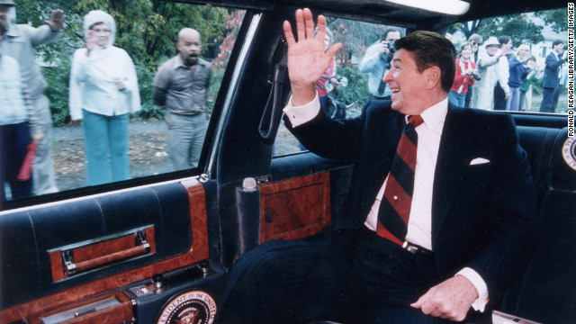 Ronald Reagan, the fortieth President (1981-1989)
