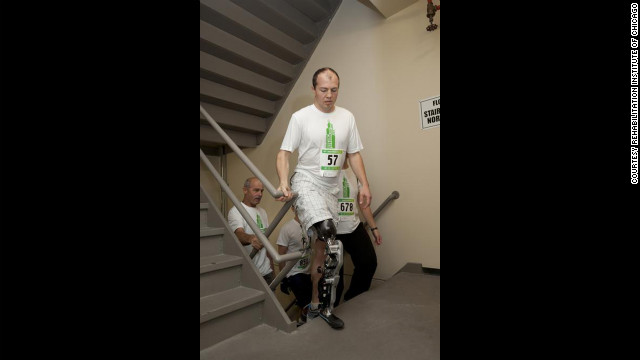 Zac Vawter scaled Chicago&#39;s Willis Tower with what researchers describe as the &quot;world&#39;s first neural-controlled bionic leg.&quot;