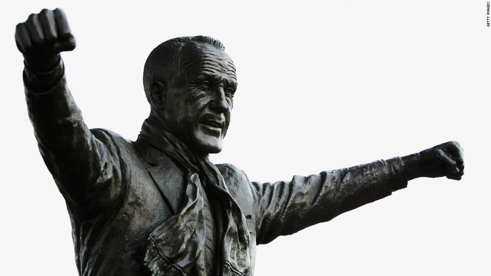 Manchester United&#39;s great rivals Liverpool have a statue of former Scottish manager Bill Shankly outside their Anfield ground.