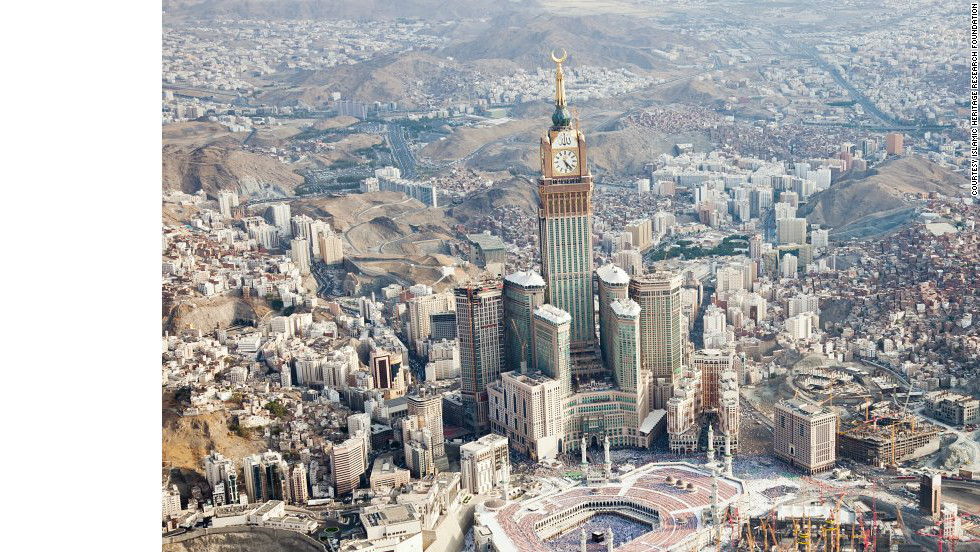 Makkah Clock Tower Top View - Christoper