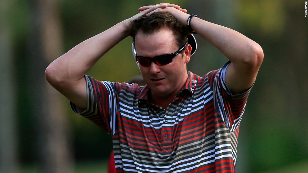 The 28-year-old was taken to hospital following Friday's round, having shot a remarkable eight-under-par 64 to lead the $4.7 million tournament by three shots.