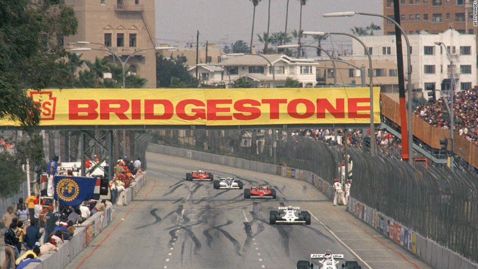 Between 1976 and 1983, California staged the Long Beach Grand Prix - before the U.S. race lived something of a nomadic existence. 