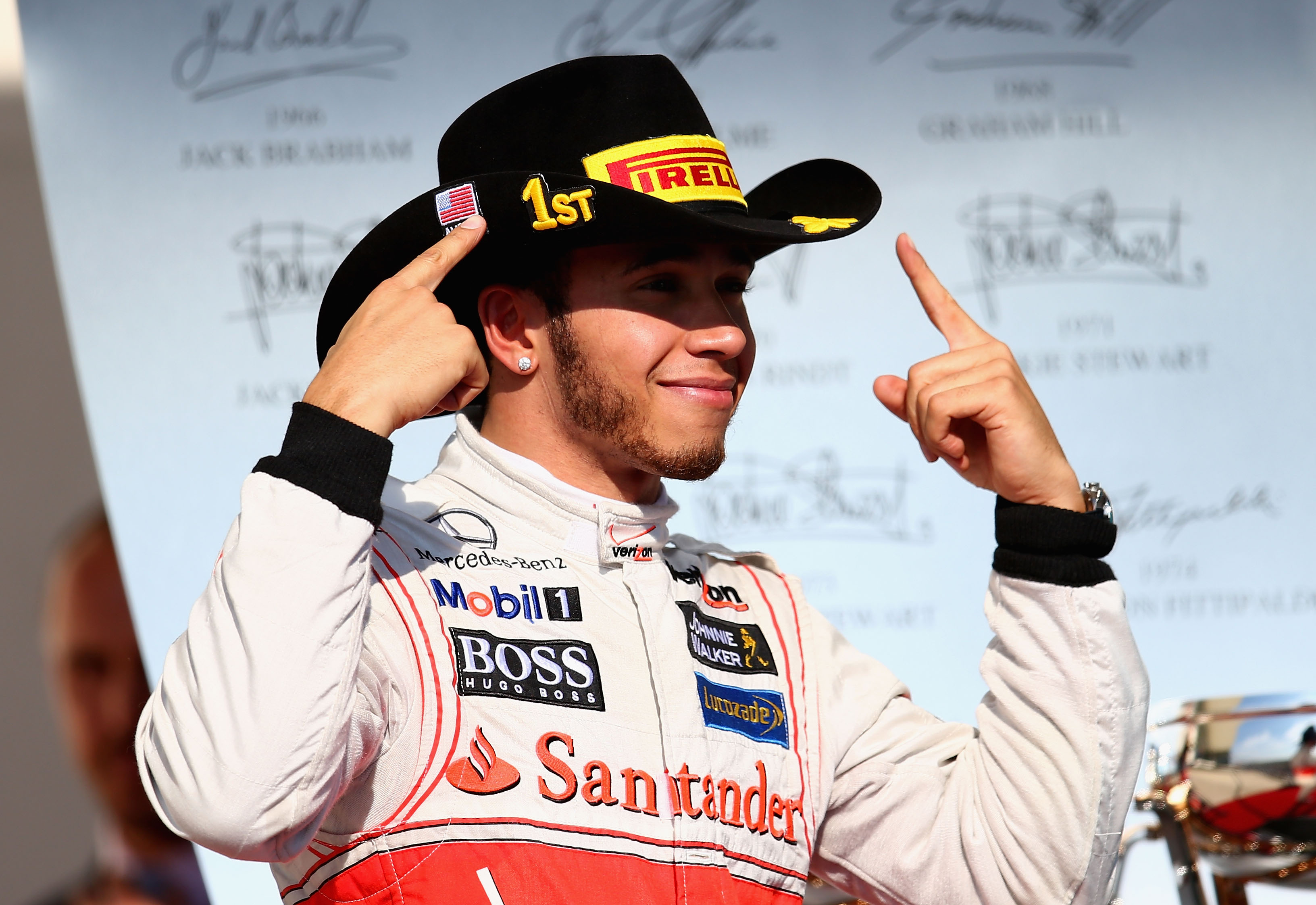 pirelli f1 cowboy hat