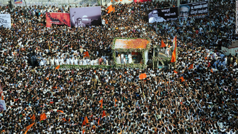 Controversial Indian Politician Thackeray Dies At 86 Cnn