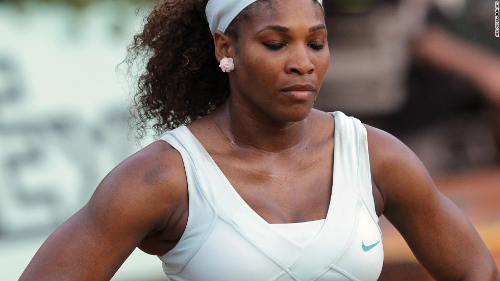 After a disappointing start to 2012, the nadir of Serena&#39;s season came with a first round French Open exit at the hands of world No. 111 Virginie Razzano. She told CNN she didn&#39;t leave her house for two days after her surprise defeat.