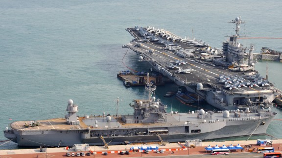 youtube us aircraft carriers strike force and warships escorts sailing to mediterranean sea