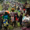 Congo crowds fleeing