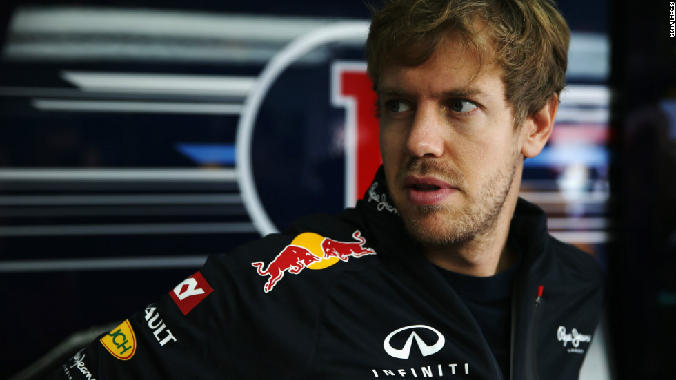 Vettel began the day aiming to become the youngest ever triple world champion in Formula One. The German, 25, started fourth on the grid with McLaren&#39;s Lewis Hamilton on pole. A top four finish would be good enough for Vettel to win the title irrespective of where rival Alonso finished.