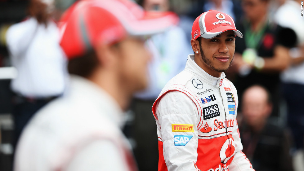 Hamilton started the day on pole position ahead of his McLaren teammate Jenson Button. Brazil holds fond memories for Hamilton, who won the drivers&#39; title at Interlagos back in 2008.