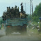 Congo M23 rebels truck