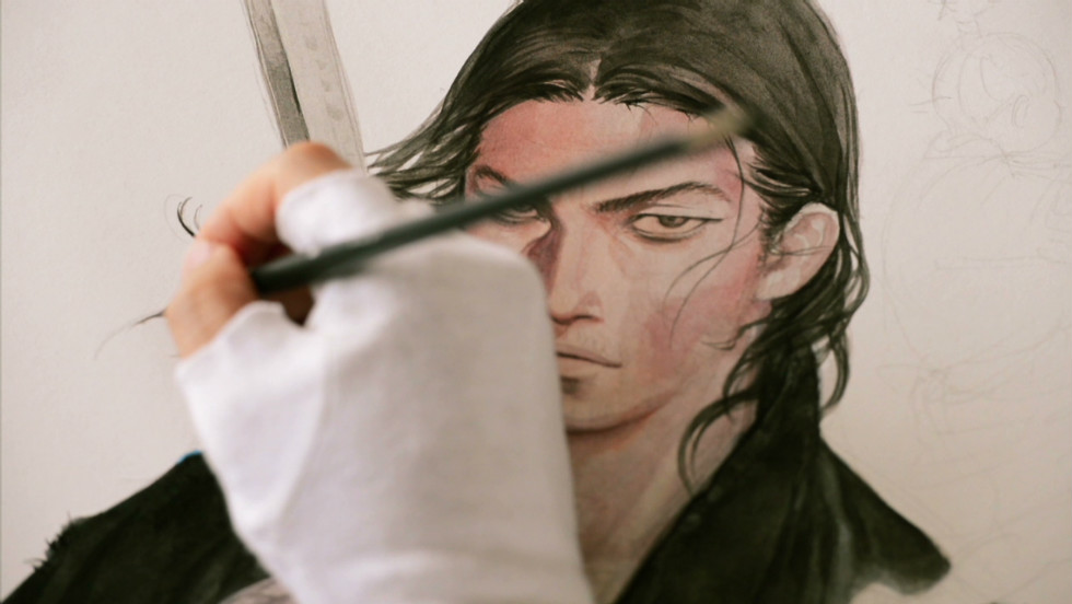 Small Daughter Porn Drawing - Manga master paints 'real' characters