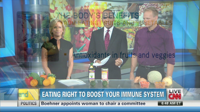 Eating right to boost your immune system