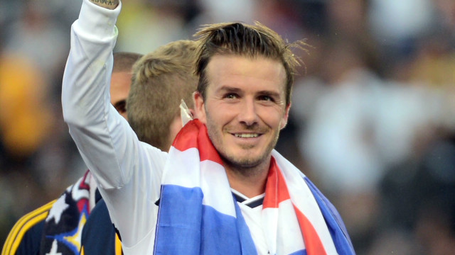 David Beckham&#39;s last U.S. game