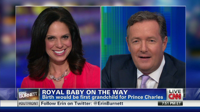 Piers Morgan on royal baby mania