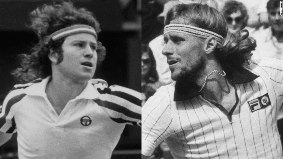 Fiery American John McEnroe, left, and ice-cool Swede Bjorn Borg created an iconic tennis rivalry. &quot;When those two collided, at the height of tennis perfection, that&#39;s when the audience is really enthused and enthralled,&quot; Tu says. &quot;To get that rivalry, they have to leave any friendship on the sidelines.&quot;