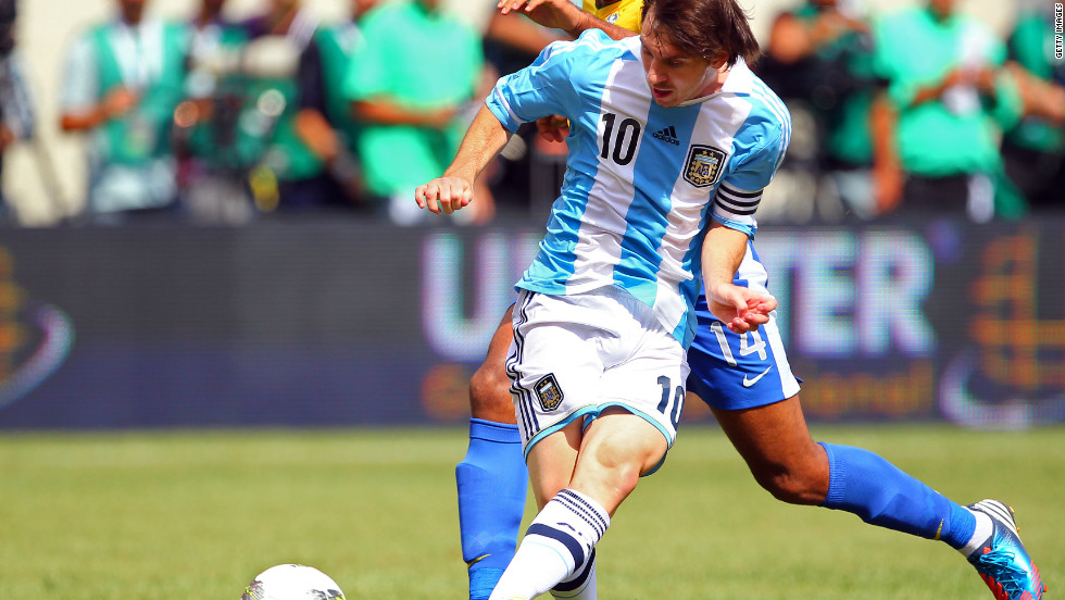 Messi also had a standout year for the Argentina national team. He scored 12 goals for his country in 2012, including a hat-trick against archrivals Brazil in June.