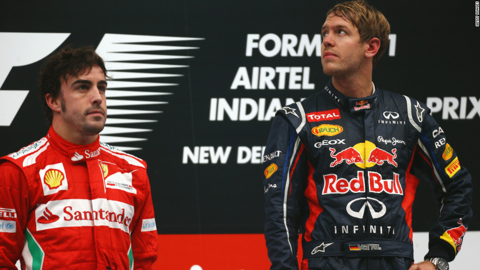 Fernando Alonso, left, has now twice been beaten to the F1 championship by Sebastian Vettel -- who is widely rumored to be his teammate at Ferrari come 2014. &quot;When you get two No. 1 drivers together with no team rules, then the sparks can really fly,&quot; Tu says. &quot;It&#39;s rare for them to be good mates. They may get along, they may trust and respect each other in a professional capacity, but hanging out is a different issue.&quot;