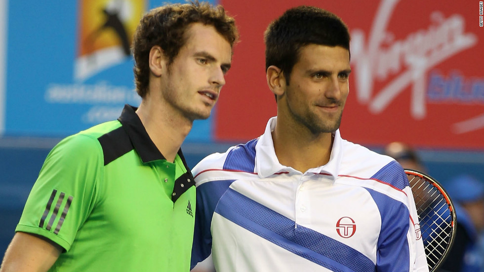 Andy Murray and Novak Djokovic have a growing rivalry at the top of men&#39;s tennis.  