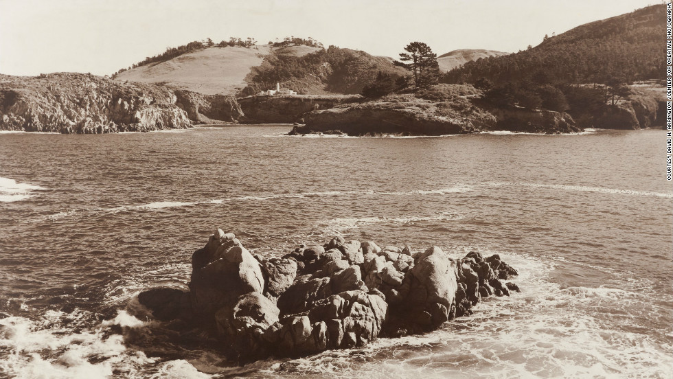 Whaler&#39;s Cove, Carmel Mission, about 1953. All Photographs by Ansel Adams ©2012 The Ansel Adams Publishing Rights Trust