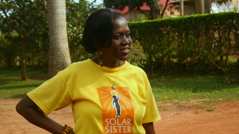 Eva Walusimbi, a community leader in Mityana, Uganda, was one of the first women to join Solar Sister. She says that her life has changed enormously after starting working with the group.