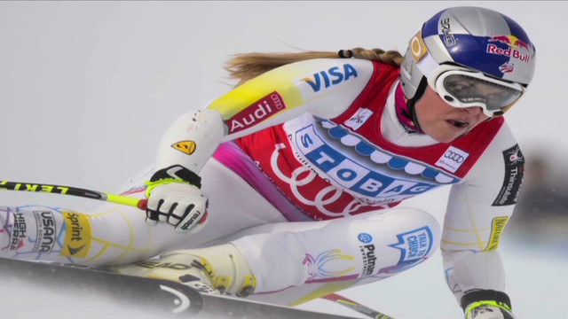 Lindsey Vonn vows to take on the men 