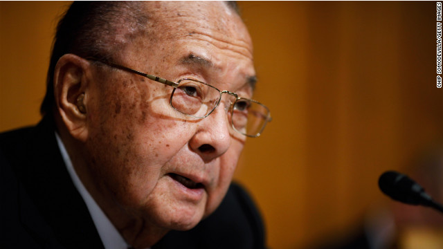 Daniel Inouye, the Medal of Honor-winning World War II veteran who represented Hawaii in the Senate for four decades, died in 2012 at 88