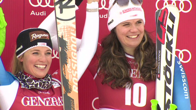 Lara Gut wins World Cup downhill